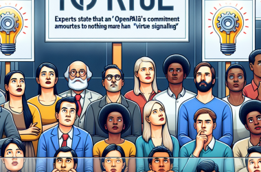 Illustration of Les experts disent que l'engagement d'OpenAI en matière de brevets ne se résume à rien de plus que du 'signalement de vertu' | TechCrunch