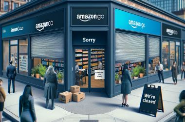 Illustration of Amazon ferme davantage de ses magasins de proximité sans caissier | TechCrunch