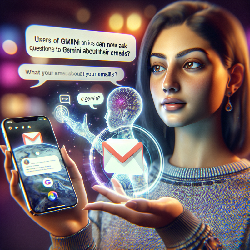Illustration of Les utilisateurs de Gmail sur iOS peuvent maintenant poser des questions à Gemini sur leurs e-mails | TechCrunch