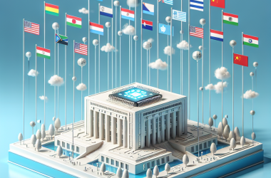 Illustration of La Maison Blanche envisage d'étendre les limites d'exportation des puces IA de Nvidia et AMD à d'autres pays