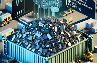 Illustration of L'IA générative pourrait provoquer chaque année des déchets électroniques équivalant à 10 milliards d'iPhone d'ici 2030 | TechCrunch