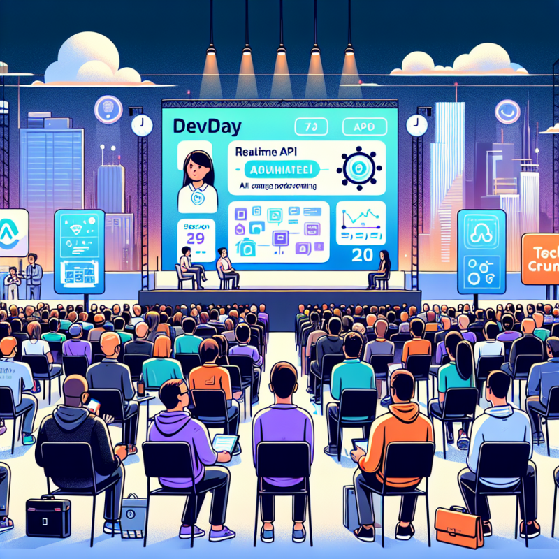 Illustration of OpenAI's DevDay présente Realtime API et d'autres nouveautés pour les développeurs d'applications IA | TechCrunch
