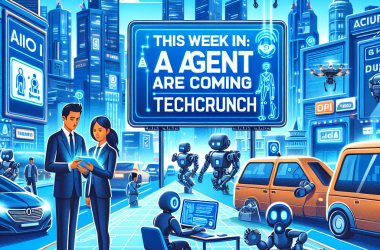 Illustration of Cette semaine dans l'IA : Les agents IA arrivent | TechCrunch