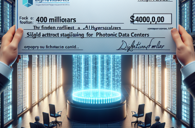 Illustration of La levée de fonds de 400 millions de dollars de Lightmatter enchante les hyperscalers de l'IA pour les data centers photoniques | TechCrunch