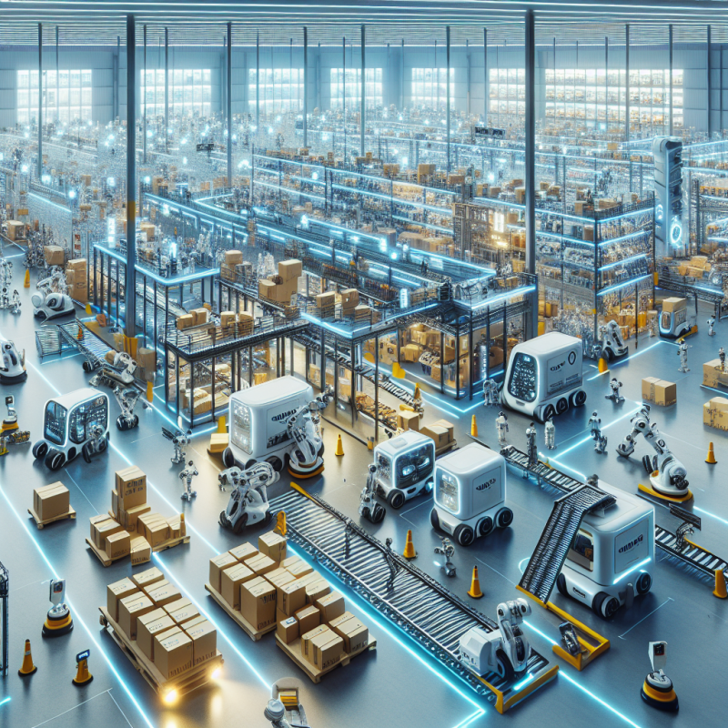 Illustration of Les nouveaux entrepôts d'Amazon emploieront 10 fois plus de robots | TechCrunch