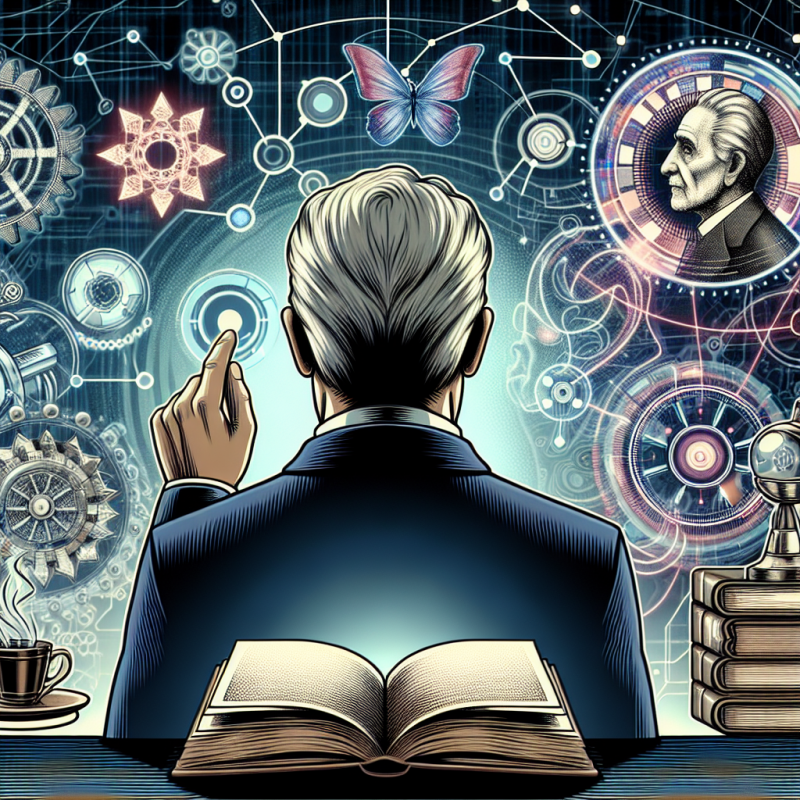 Illustration of Vinod Khosla, légendaire investisseur VC, se tourne vers le passé pour voir le futur de l'IA | TechCrunch