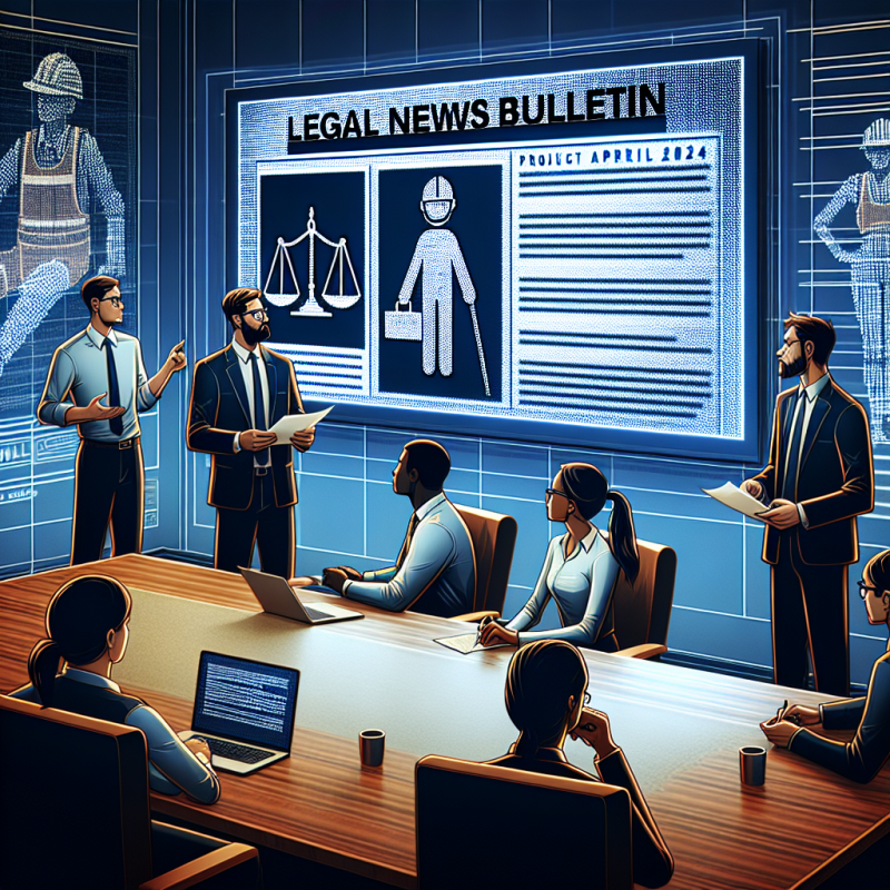 Illustration of Présentation du bulletin d’actualité juridique d’avril 2024 - Actualité - INRS