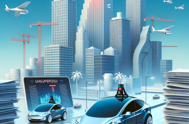 Illustration of Comment les projets de Tesla pour les "FSD non supervisés" et les robotaxis pourraient se heurter à la bureaucratie | TechCrunch
