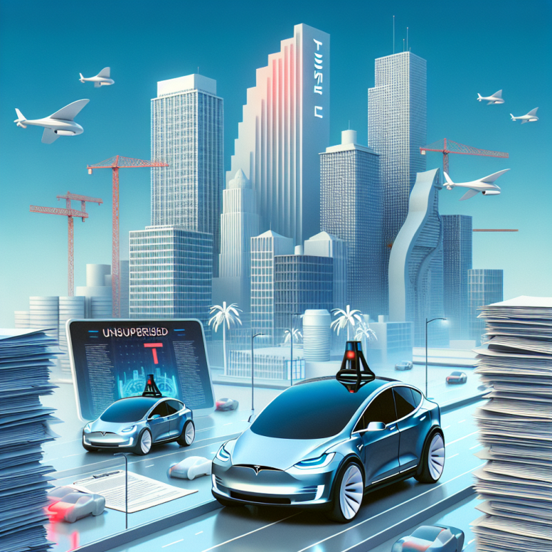 Illustration of Comment les projets de Tesla pour les "FSD non supervisés" et les robotaxis pourraient se heurter à la bureaucratie | TechCrunch