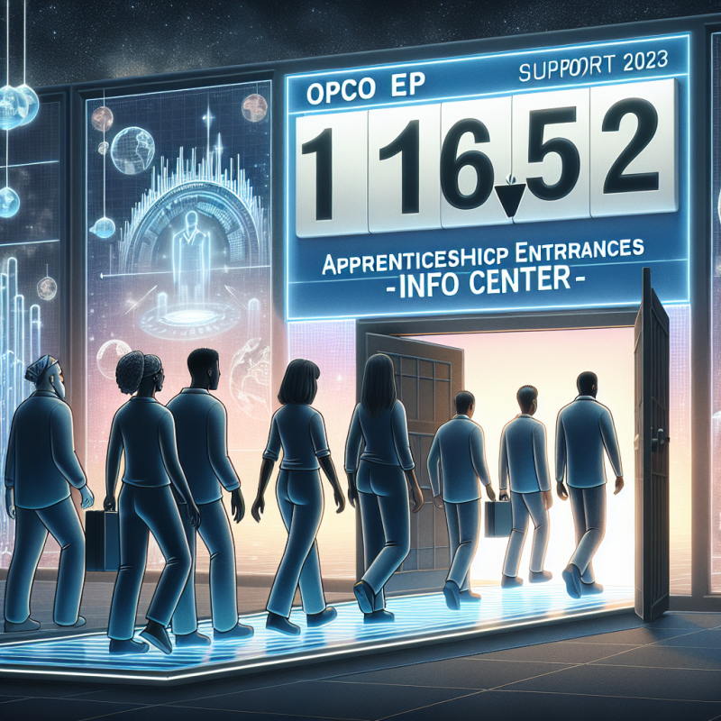 Illustration of Opco EP a accompagné 176 152 entrées en apprentissage en 2023 - Centre Inffo