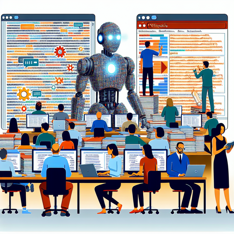Illustration of Comment le contenu généré par l'IA augmente la charge de travail des éditeurs de Wikipédia | TechCrunch