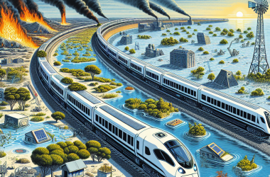 Illustration of Quelles mesures le Gouvernement compte-t-il prendre pour adapter le réseau ferroviaire au changement climatique ?