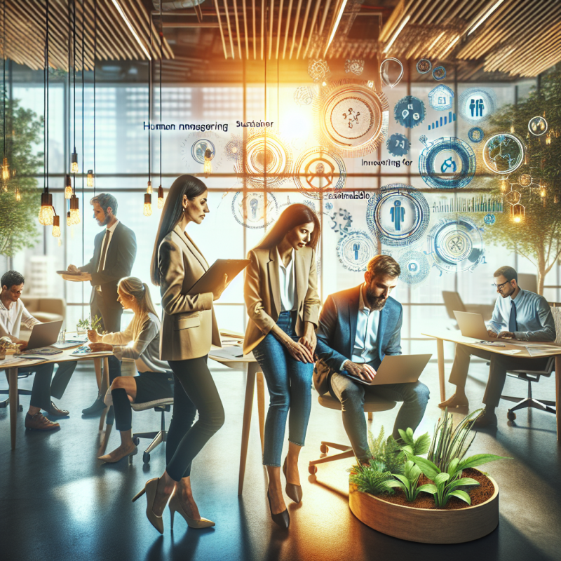 Illustration of Gestion du capital humain : innover pour un impact durable