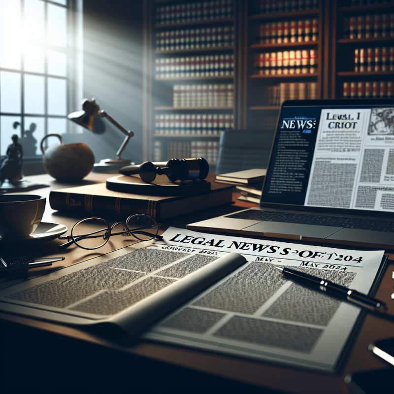 Illustration of Présentation du bulletin d’actualité juridique de mai 2024 - Actualité - INRS