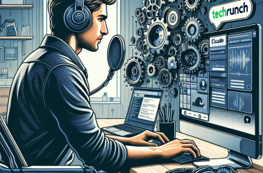 Illustration of Claude obtient des applications de bureau et support de dictée | TechCrunch