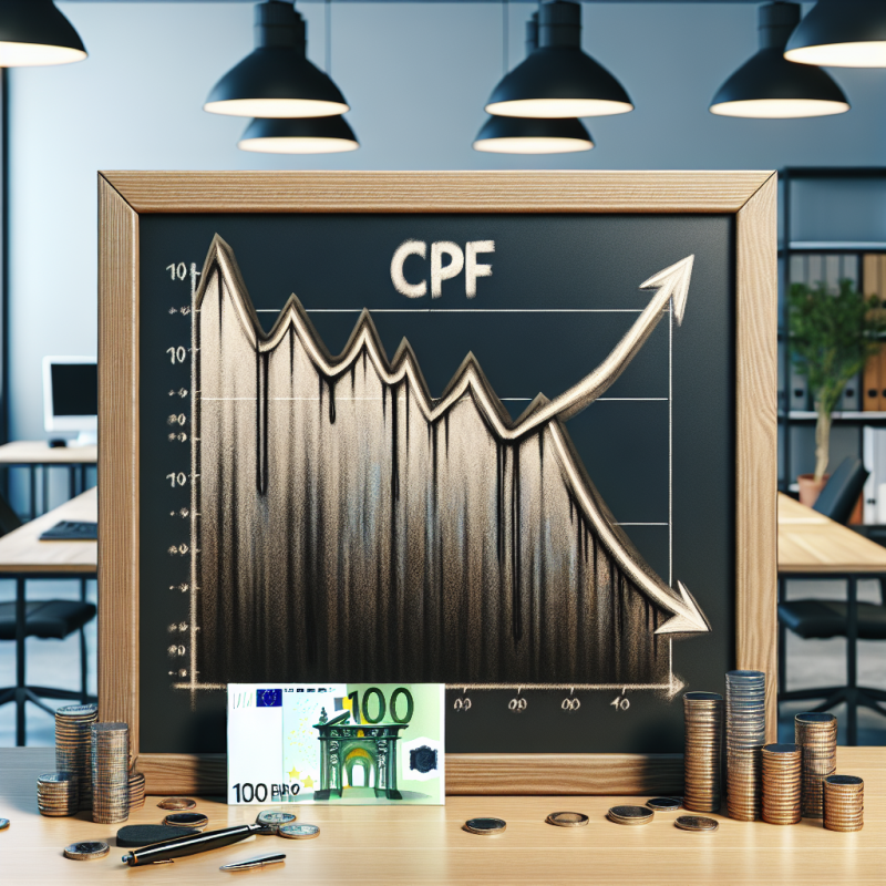 Illustration of Le recul du CPF après le reste à charge de 100 euros - Digiformag