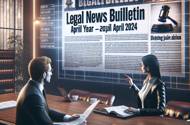 Illustration of Présentation du bulletin d’actualité juridique d’avril 2024 - Actualité - INRS