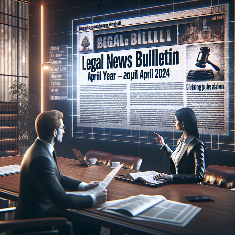 Illustration of Présentation du bulletin d’actualité juridique d’avril 2024 - Actualité - INRS