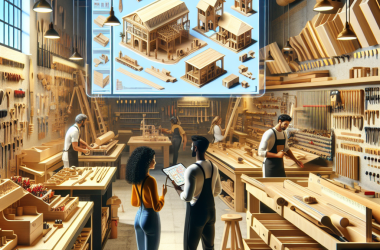 Illustration of Atelier bois : pensez votre futur établissement avec Mavimplant - Actualité - INRS