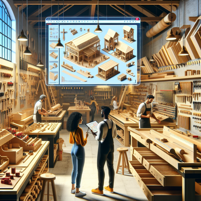 Illustration of Atelier bois : pensez votre futur établissement avec Mavimplant - Actualité - INRS
