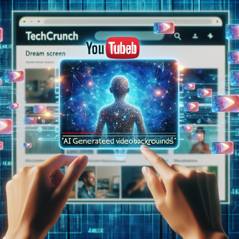 Illustration of 'YouTube Shorts' La fonctionnalité Dream Screen peut désormais générer des arrière-plans vidéo AI | TechCrunch