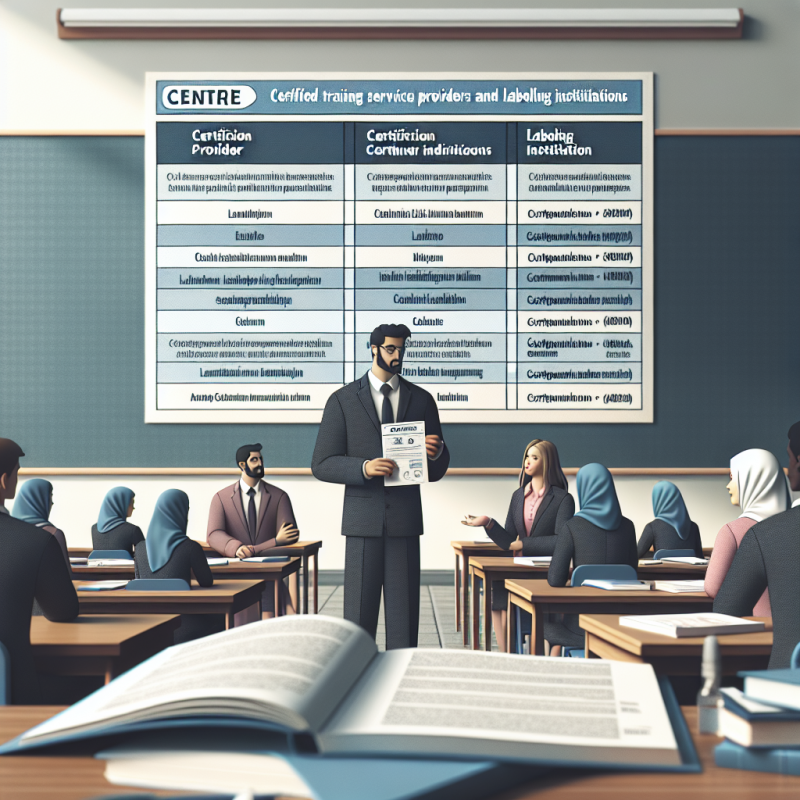 Illustration of Liste des certificateurs et des instances de labellisation de prestataires de formation - Centre Inffo