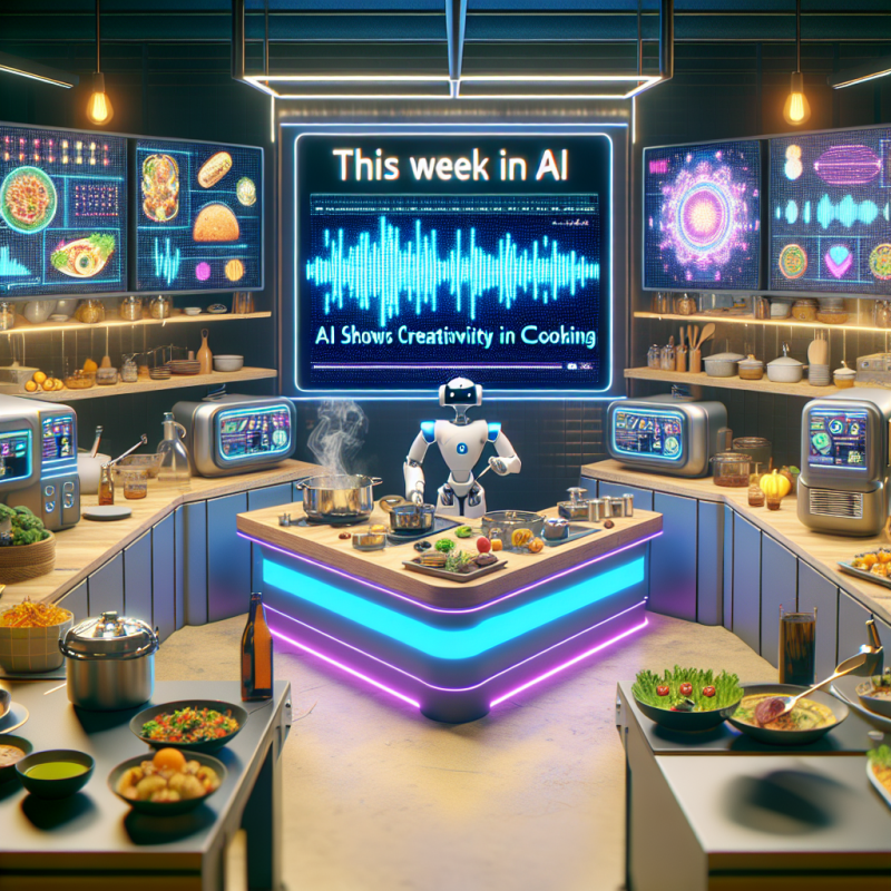 Illustration of Cette Semaine en IA : L'IA fait preuve de créativité en cuisine | TechCrunch