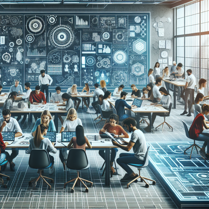Illustration of La communauté Compétences et métiers d’avenir se développe sur fond de design - Centre Inffo