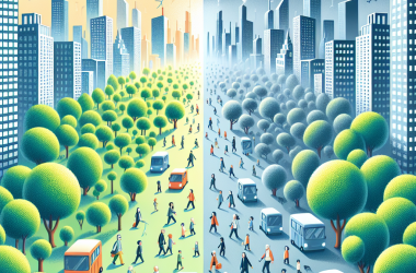 Illustration of Les arbres ont des effets contrastés sur la qualité de l’air en ville