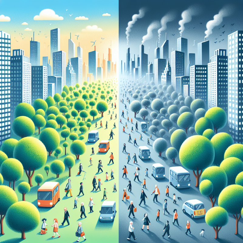 Illustration of Les arbres ont des effets contrastés sur la qualité de l’air en ville