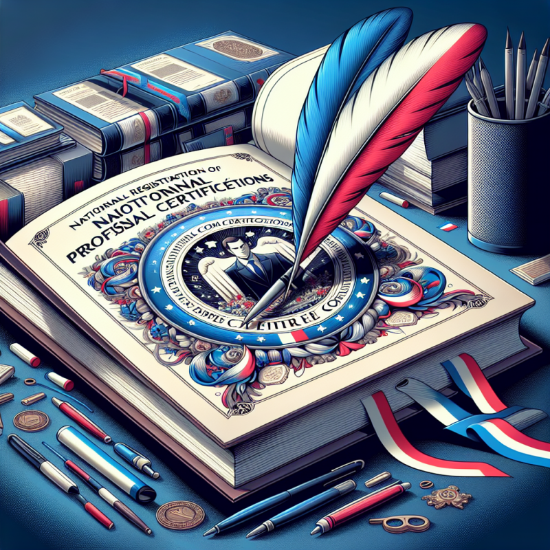 Illustration of France compétences : enregistrement de certifications professionnelles aux répertoires nationaux - Centre Inffo