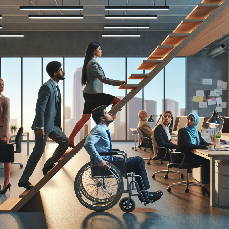Illustration of Comment le handicap freine encore l’évolution professionnelle ?