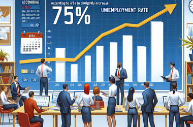 Illustration of Selon l'Insee, le taux de chômage devrait "légèrement" augmenter à 7,5% fin 2024