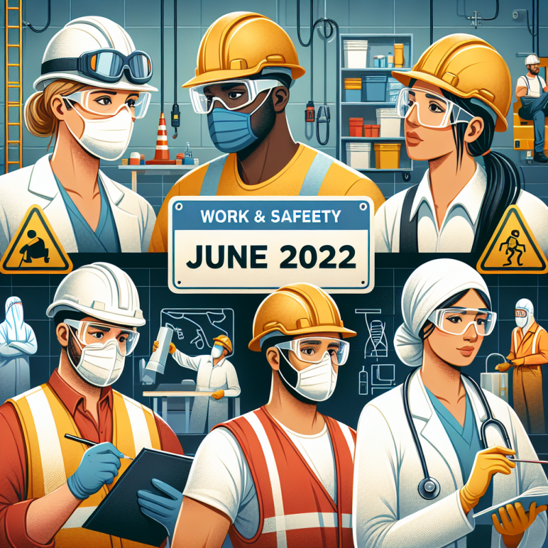 Illustration of Travail & Sécurité : numéro de juin 2022 - Actualité - INRS