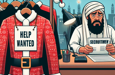 Illustration of Pénurie de pères Noël: le costume "ne fait plus rêver", les agences spécialisées peinent à recruter