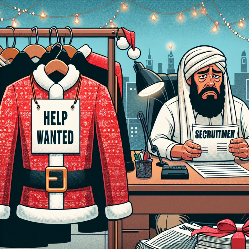 Illustration of Pénurie de pères Noël: le costume "ne fait plus rêver", les agences spécialisées peinent à recruter
