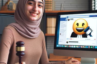 Illustration of Virée pour une émoticône postée sur Facebook, elle obtient l'annulation de son licenciement en justice
