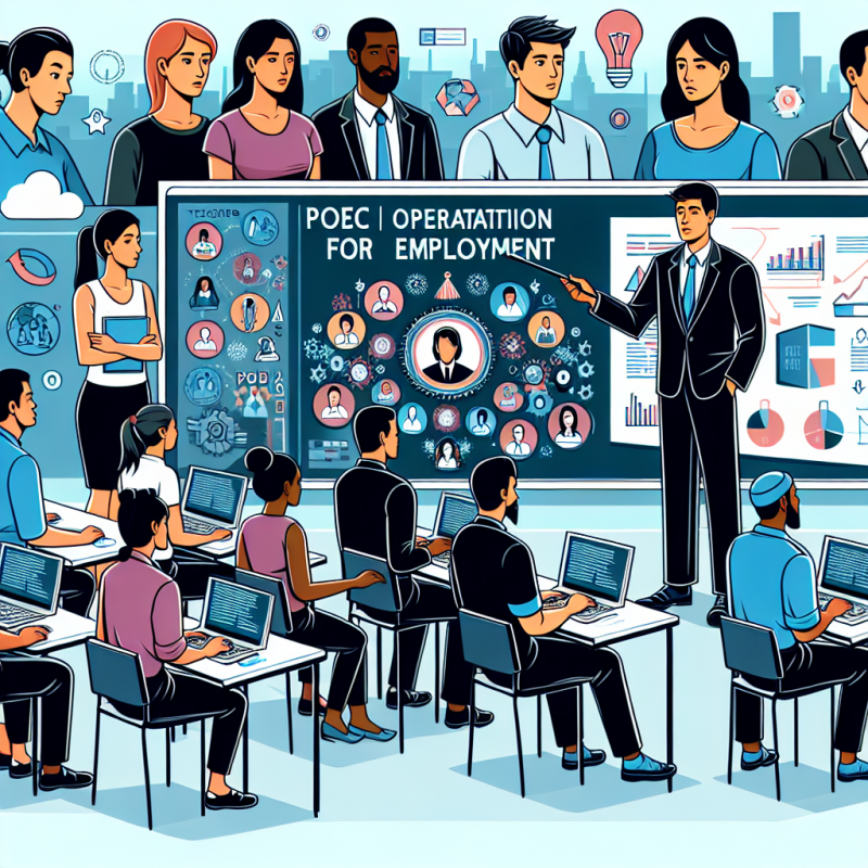 Illustration of Une formation en POEC s’inscrit dans une politique publique d’accès à l’emploi - Centre Inffo