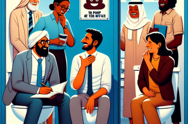 Illustration of "Il est normal de faire caca au bureau": cette drôle de campagne australienne pour lutter contre un tabou