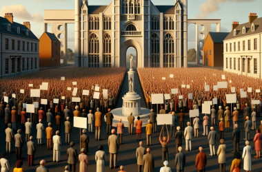 Illustration of La maison des maires unis contre le gouvernement