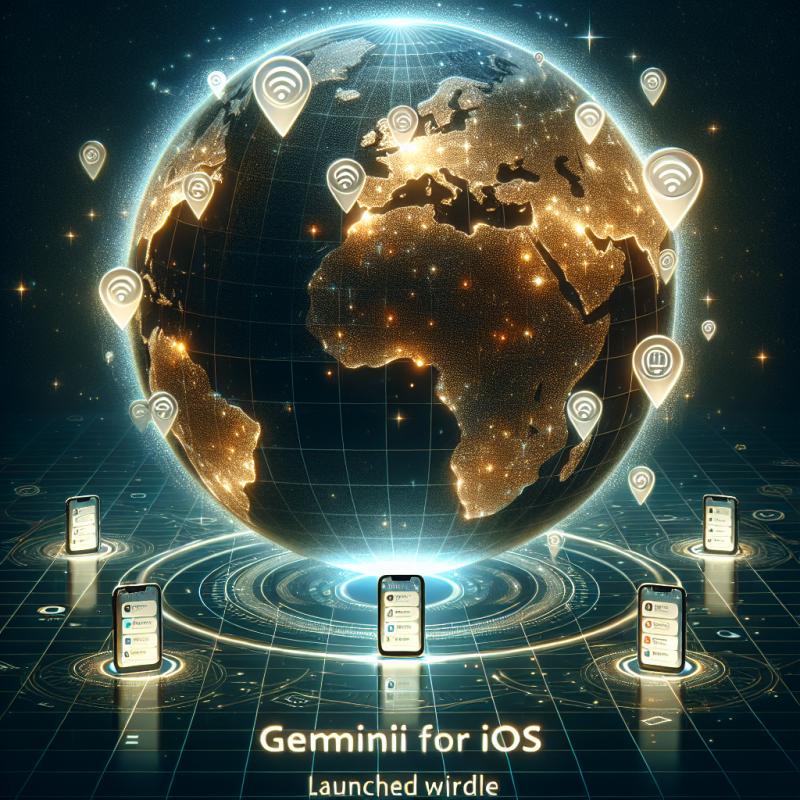 Illustration of Google lance l'application Gemini pour iOS dans le monde entier | TechCrunch