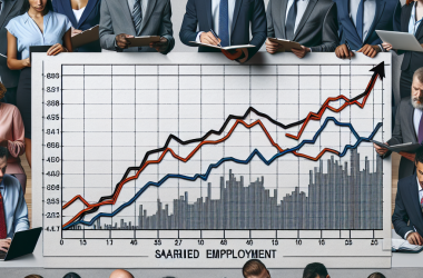 Illustration of L'emploi salarié se replie très légèrement au 3e trimestre