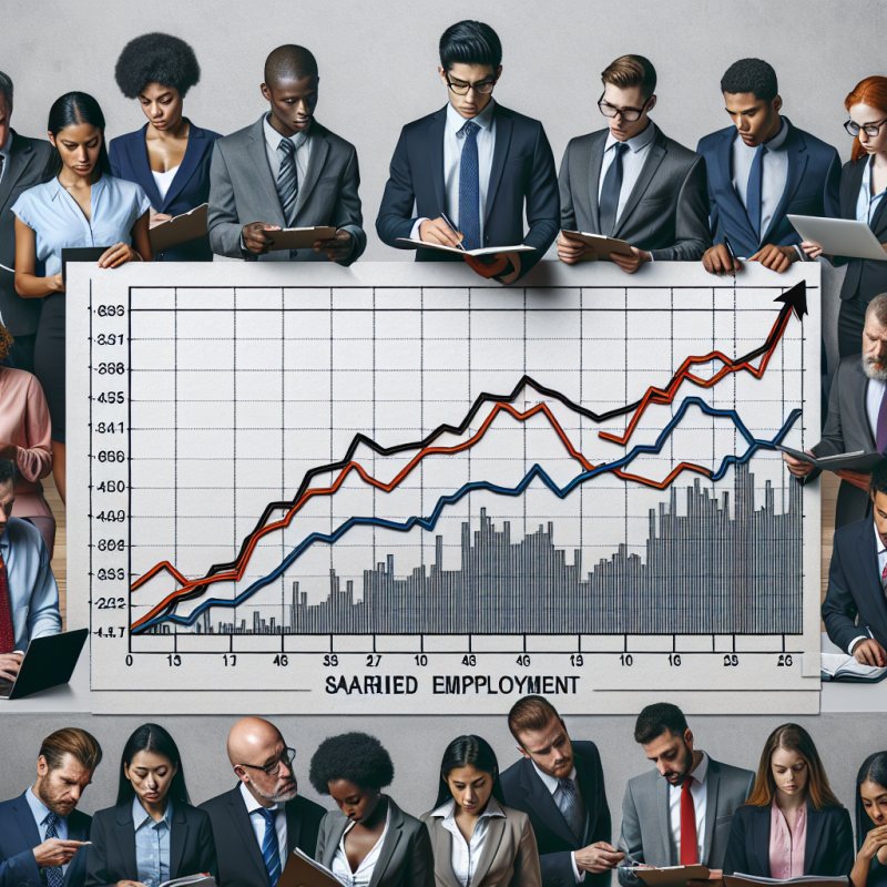 Illustration of L'emploi salarié se replie très légèrement au 3e trimestre