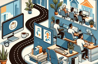 Illustration of Fini le télétravail, Amazon exige un retour à temps plein au bureau