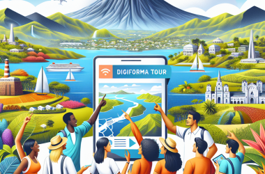 Illustration of Digiforma Tour - Destination : la Réunion et on vous raconte tout - Digiformag