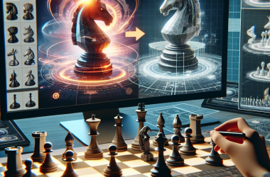 Illustration of "Google Gemini Imagen 3 permet aux joueurs de concevoir leurs propres pièces d'échecs | TechCrunch"