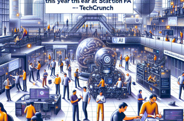 Illustration of Presque toutes les 40 meilleures startups de cette année à Station F utilisent l'IA | TechCrunch