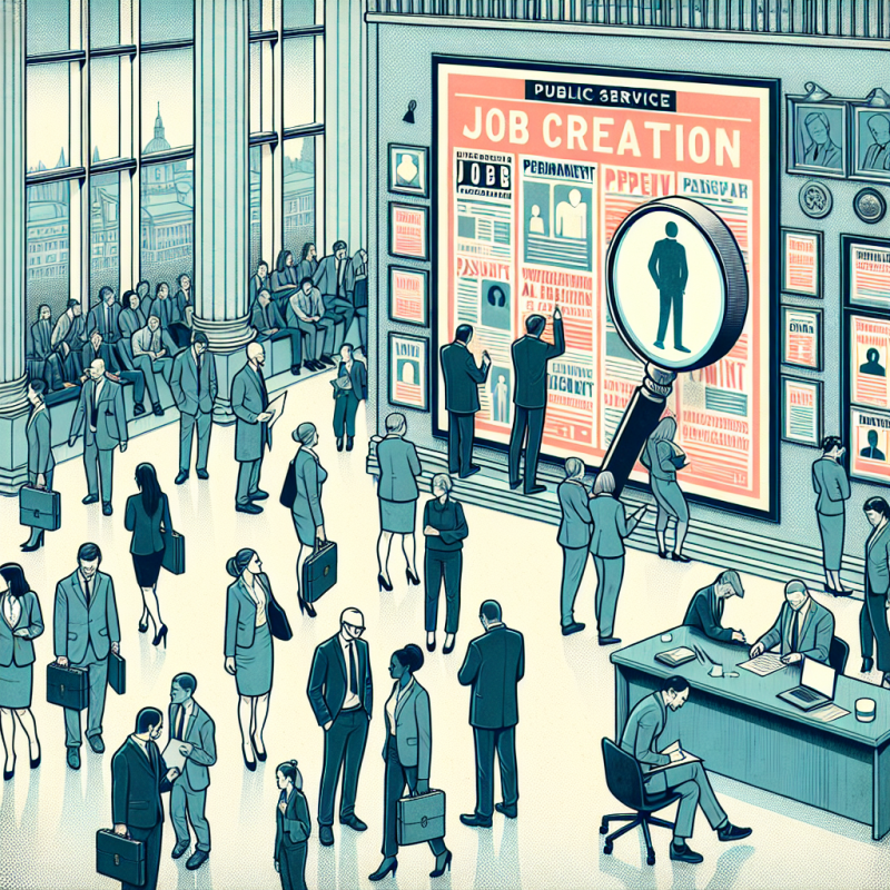Illustration of Fonction publique : le point sur la création d’emplois permanents