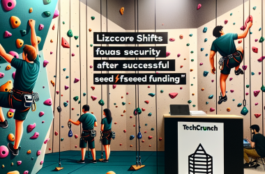 Illustration of La start-up Lizcore, spécialisée dans le suivi d'escalade en salle, focalise désormais son attention sur la sécurité après avoir collecté des financements d'amorçage | TechCrunch