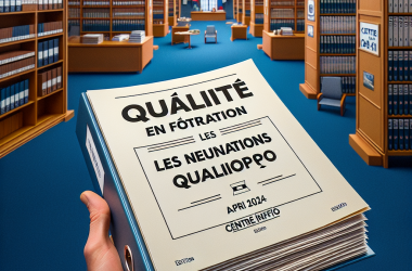 Illustration of [Dossier documentaire] Qualité en formation : les nouveautés Qualiopi en 2024 - Edition avril 2024 - Centre Inffo